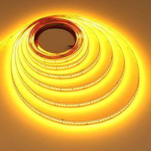 Hybrix 2835 Ultra Bright LED False Ceiling Cove Light (05 Mtr) FIRE AMBER With Adapter Recessed Ceiling Light Ceiling Lamp