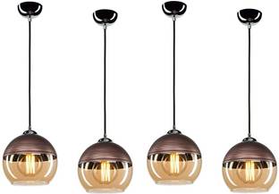 Kiyaan Celling Light For Home, Café, Rastaurant Chandelier Ceiling Lamp(Pack of 4) Chandelier Ceiling Lamp