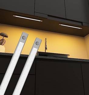PESCA PESCA 2 Feet LED Under Cabinet Lighting White, Pack of 4 Ceiling Light Ceiling Lamp