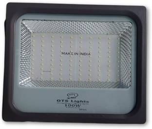 OTSLights 100W Outdoor Super Bright Lens Waterproof Flood Light (cool White-6500K) Recessed Ceiling Light Ceiling Lamp