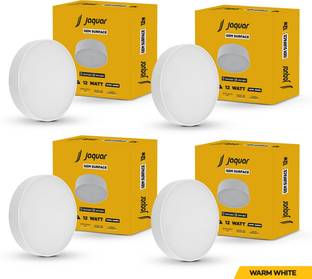 Jaquar 12W LED Gem Trim Less Round Surface Mount Down Warm (Pack of 4) Ceiling Light Ceiling Lamp