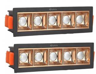 Hybrix LED Ceiling Square Laser Linear Spot Light (10Watt) Rose Gold, Natural White, 2 Spot Light Ceiling Lamp