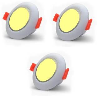 Nightstar 5 Watt Led Warm White ( Yellow ) 3 Pcs Deep light Conceal Down Light Ceiling Light Ceiling Lamp