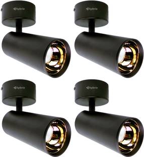Hybrix LED Wall/Ceiling Spot Light (12 WATT) Rose Gold Focus Light, COOL WHITE Light, 4 Spot Light Ceiling Lamp