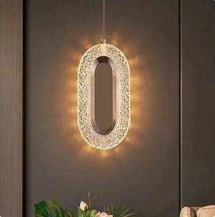 Areezo Areezo LED Crystal Hanging Ceiling Light for Living Room, Bedroom(Pack of 1) Ceiling Light Ceiling Lamp