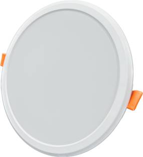 ASTER LITE 8-Watt Slim Round LED Panel Light/Ceiling Light (Cool White, Pack of 1) Recessed Ceiling Lamp