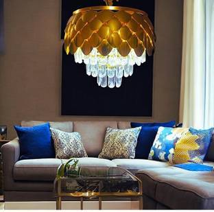 Dreamy Designs Dreamy Designs Pineapple Shape (500 MM ) K9 Diamond Cut 4-Tier Glass Crystal Chandelier Ceiling Lamp