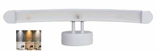 OTSLights 6W Curve Led Washbasin Mirror Wall Light with 3 Color (White, Natural and Warm) Recessed Ceiling Lamp
