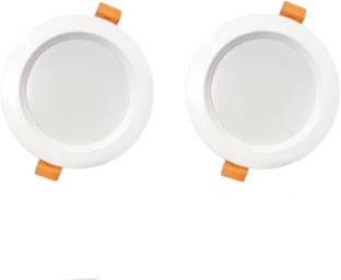 MNLight Razer 10-watt Led down light pack of D- 2 ( white) Recessed Ceiling Lamp