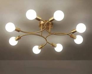 Antiquity Chandelier Lighting 8-Light Sputnik Antique Mid Century (Bulb is Not Include), Chandelier Ceiling Lamp