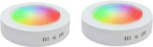 FLIPS 7 in 1 colour CBL surface led light Pack of 2 Ceiling Light Ceiling Lamp