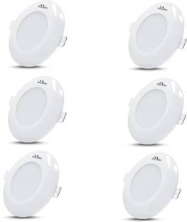 MURPHY 3W Hexa Deep Junction Box LED Down Light (Blue) - Pack of 6 Ceiling Light Ceiling Lamp