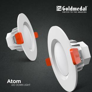 Goldmedal Atom 5W LED Downlight-Round Recessed Ceiling Lamp