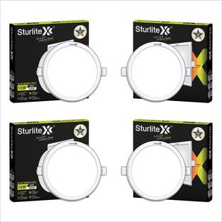 Sturlite Dex 15W Round LED Downlight - (Pack of 4) Ceiling Light Ceiling Lamp