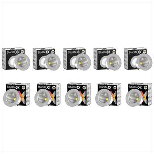Sturlite Laura 3W LED Spotlight|3000K Warm Temperature - (Pack of 10) Recessed Ceiling Light Ceiling Lamp