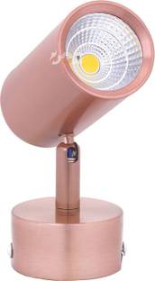 DOJI Rose Gold Finish 3-watt spot light,picture light,focus light,Color-Warm White Spot Light Ceiling Lamp