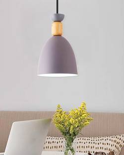 Homesake Aluminum Wood Chandelier Elegance Pendant Light Kit E27 Base Hanging Light Ceiling Light Ceiling Lamp