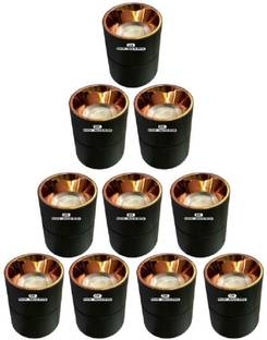 TB Technobeam 12 Watts Natural White 4000K Surface Cylindrical Light Rose Reflector-Pack10 Chandelier Ceiling Lamp