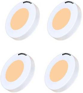 ambert 3W LED Ceiling Light Yellow Color 4 Pieces) for Home & offlice lights Ceiling Light Ceiling Lamp