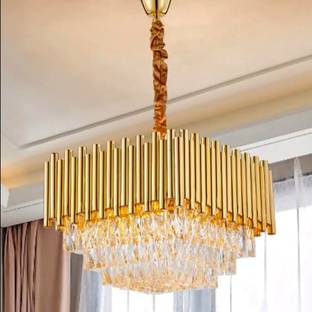 SHRESHTHA Classical Modern Crystal Square Shaped 400mm Chandelier Ceiling Light Ceiling Light Ceiling Lamp
