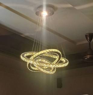 honeywolf 3 layer round ring Chandelier Ceiling Lamp
