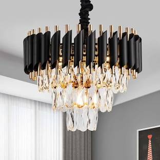 Adwait crystal polish metal 400mm hanging pendant jhoomer Chandelier Ceiling Lamp