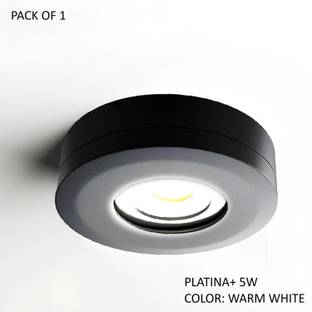 Nortek Platina+ 5W IP65 Surface COB Indoor Outdoor Waterproof Led Light (Warm White) Ceiling Light Ceiling Lamp