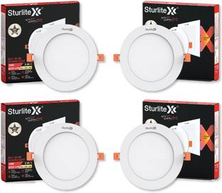 Sturlite Eco LYF 15W (3 in1) Round LED Downlight - (Pack of 4) Ceiling Light Ceiling Lamp