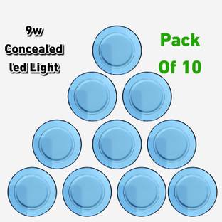AP Source 9 WATT LED CONCEALED LIGHT, COOL WHITE, PACK OF 10 Recessed Ceiling Lamp