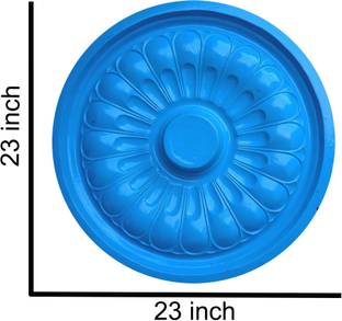 Souland POP Farma and tradetinal Design (20 Roundwali 23 inchi) (Blue)
