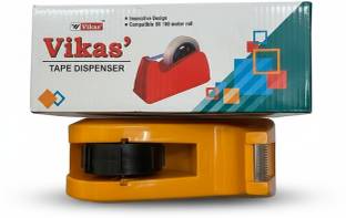 Vikas Compatible with 100 m Tape Desktop Large Tape dispenser (Manual)