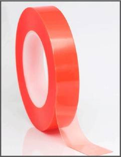 TJIKKO Double Sided Premium Red liner Tape (Polyester) (Manual)