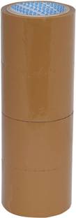 SmartPack BOPP Brown Tape for Home/Office/Industrial Packing Use Pack of 4 Biaxially Oriented Polypropylene (3"X 55 Meter) Manual (Manual)
