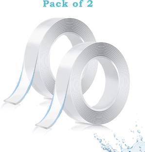 Boxer NANO SIL TAPE COMBO ( 2PCS ) 1MM X 2.5 Meter Assured Length Double Side Adhesive (Manual)