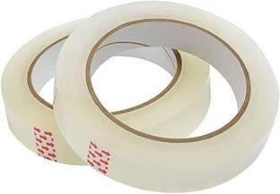 SreeNee Self Adhesive Transparent Cello Tape - 100 meter in length - 24mm/1 Inch Self Adhesive (Manual)