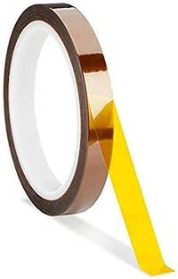 bartwal Polyimide Heat Resistant/High Temperature /Sublimation Tape 33 Mtrs Long (10mm) Handheld Heat Tape (Manual)