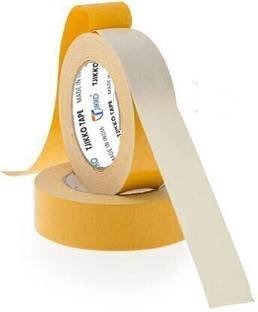 TJIKKO Double Sided 2 Roll Premium Cloth / Cotton Tape (Hair wig) (Manual)