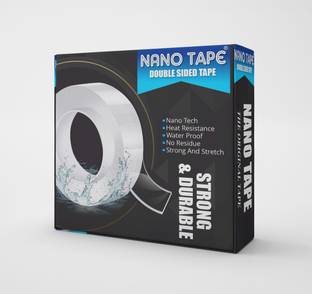 NANO TAPE Double sided Tape Handheld Multipurpose Removable Adhesive Tape Reusable (Manual)