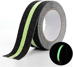 Lifewit Anti Slip Grip Tape with Green Stripe Non Slip Adhesive Stair Treads,Tread Step Dispenser ‎Linen (Manual)