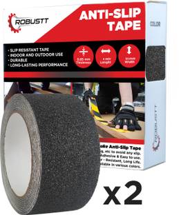 Robustt Anti Skid, Fall Resistant, Tape for Slippery Floors, 50MM*5M handheld TAPE (Manual)