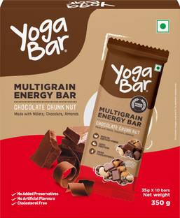 Yogabar Multigrain energy bar choco chunk nut Box