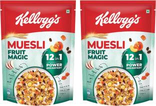 Kellogg's Fruit Magic | 12-in-1 Power Breakfast | India's No. 1 Muesli Pouch
