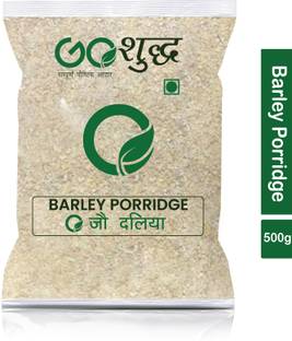 Goshudh Premium Quality Jau Daliya (Barley Porridge)-500gm (Pack Of 1) Pouch