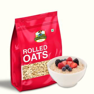 Jewel Farmer Rolled Oats for Breakfast Fiber & Protein Rich Healthy Cereal Pouch