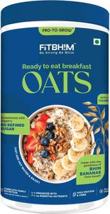 Pro-To-Grow Fitbhim Oats(Ready to Eat Breakfast) Complete Family Nutrition|Child,Adult Jar