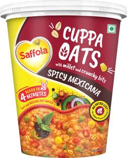 Saffola Spicy Mexicana Cuppa Oats (No added preservatives, No palm oil) Cup