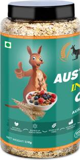 AustralianTeaCompany Premium Instant Oats | 100% Whole Grain, Non-GMO, Ready to Cook Jar