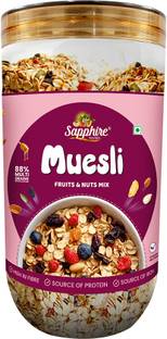 SAPPHIRE DRY NUTS Muesli Fruits & Nuts Mix Jar