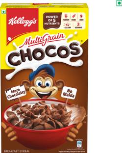 Kellogg's Multigrain Chocos, More Chocolatey | No-Maida| Kids Breakfast cereal Box
