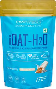 MYFITNESS by Paradise iOat H2O | Vanilla Butterscotch | 20 Servings | Ready To Mix Oats Powder | Oats Pouch